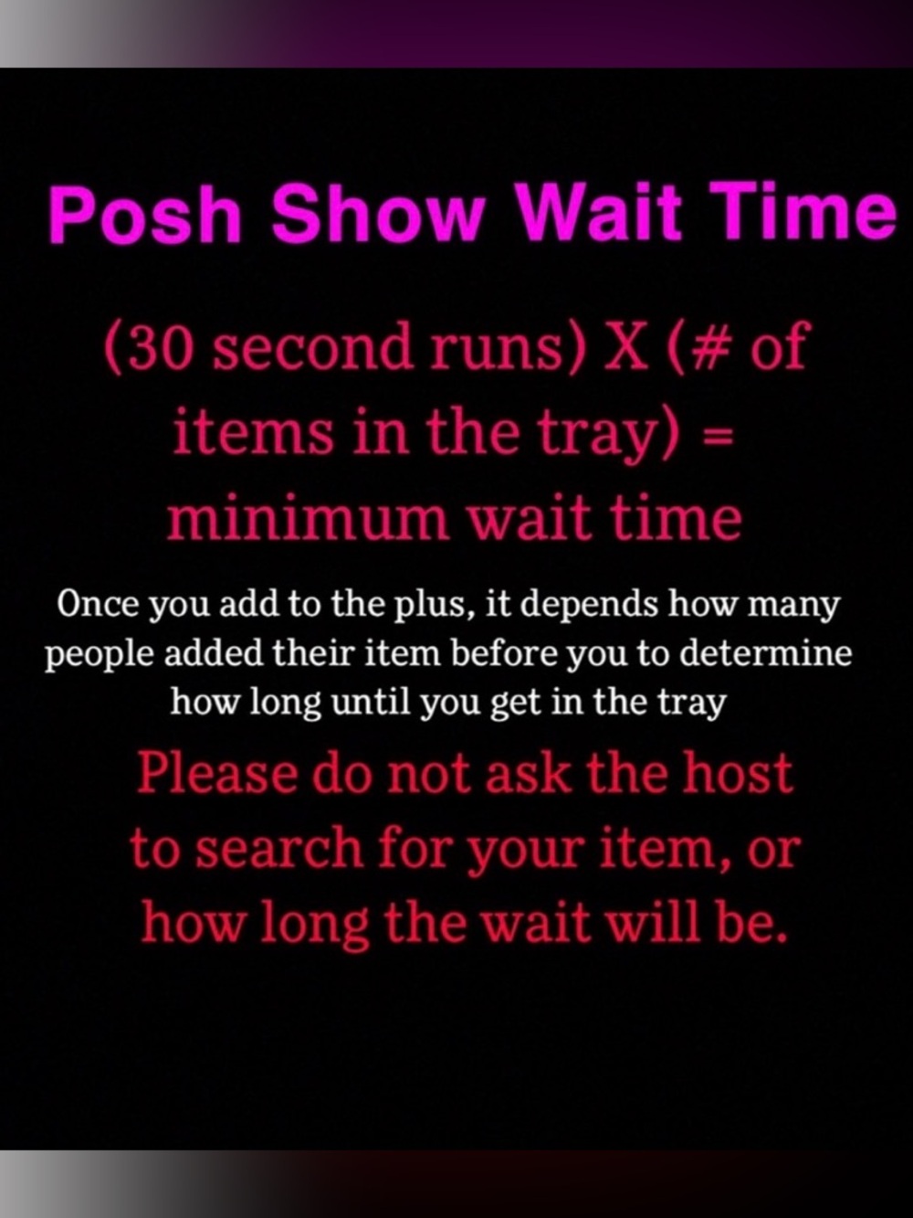 ✨Please Read if participating in my live shows✨ - Picture 4 of 7